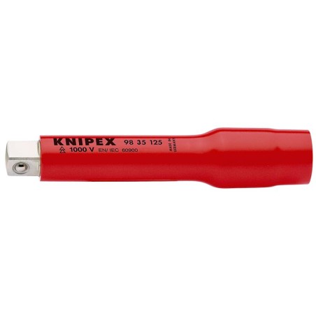 Удлинитель диэлектрический VDE 1000В DR 3/8дюйм L125 KNIPEX KN-9835125