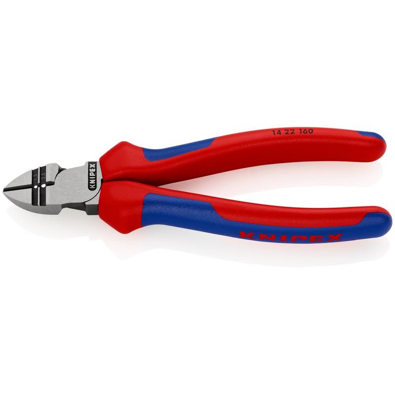Бокорезы для снятия изоляции L-160мм Knipex KN-1422160SB Бокорезы для снятия изоляции L-160мм Knipex KN-1422160SB