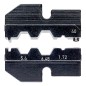 Плашка опрессовочная под коаксиальный соединитель RG 58 59 62 71 223 Knipex KN-974940 Плашка опрессовочная под коаксиальный соединитель RG 58 59 62 71 223 Knipex KN-974940