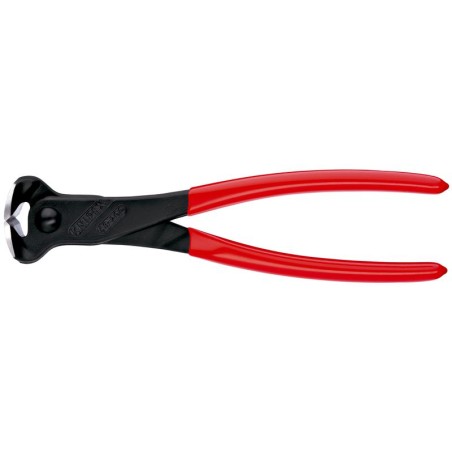 Кусачки торцевые L-200мм твердость кромок 61 HRC Knipex KN-6801200SB