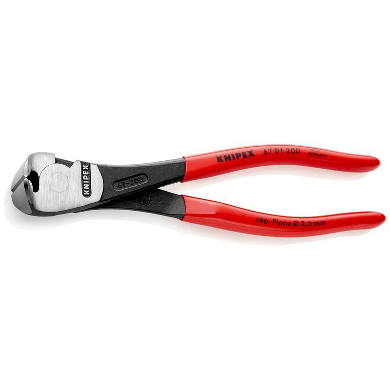 Кусачки торцевые особой мощности L-160мм Knipex KN-6701200