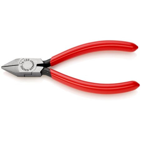 Бокорезы для электромеханика острая головка L-125мм Knipex KN-7681125