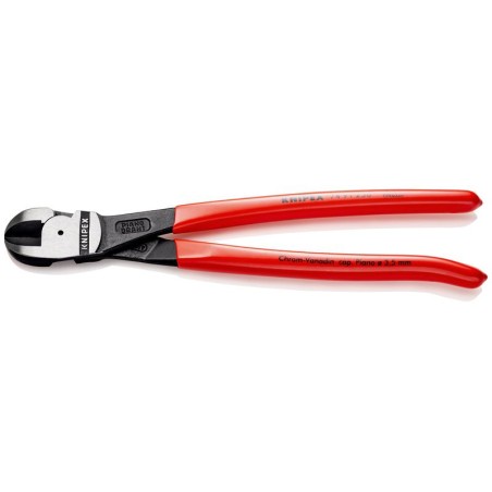 Бокорезы особой мощности L250 режущие кромки по центру KNIPEX KN-7491250SB