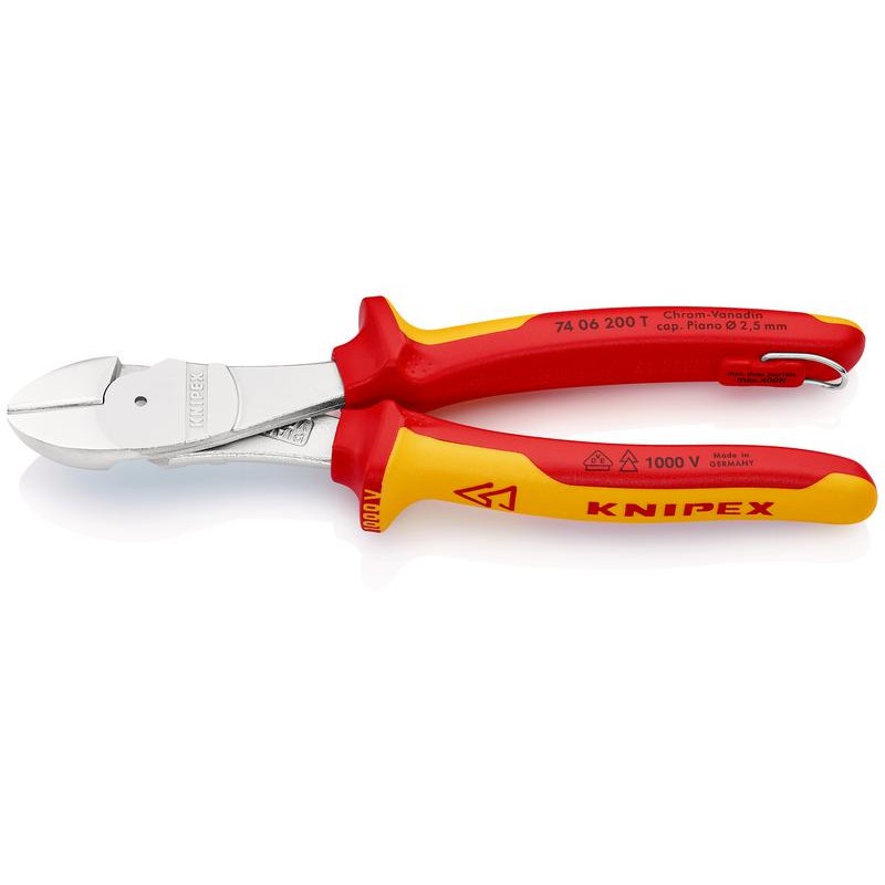 Бокорезы особой мощности VDE 44318 L200 KNIPEX KN-7406200TBK