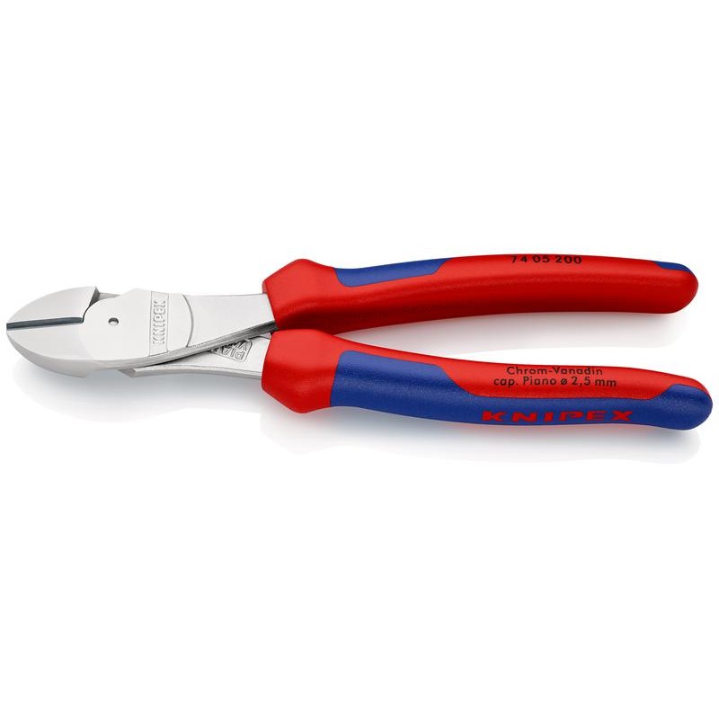 Бокорезы особой мощности L200 хром. KNIPEX KN-7405200 Бокорезы особой мощности L200 хром. KNIPEX KN-7405200