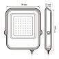 Прожектор светодиодный PFL-V 10Вт 6500К IP65 ДО JazzWay 5039674