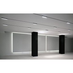 Светильник светодиодный трековый MTR16 1418 18Вт 3000К grid 60град. BL IP20 низковольтный Pro черн. JazzWay 5056459