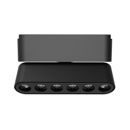 Светильник светодиодный трековый MTR16 1306R 6Вт 3000К spot 36град. BL IP20 низковольтный Pro черн. JazzWay 5056954