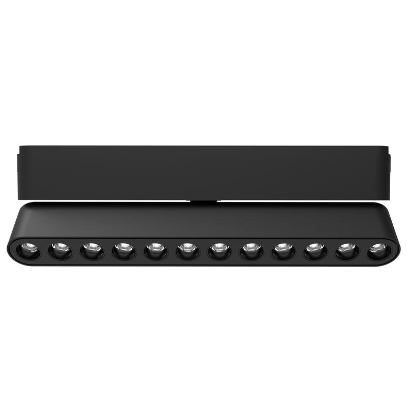 Светильник светодиодный трековый MTR16 1312R 12Вт 4000К spot 36град. BL IP20 низковольтный Pro черн. JazzWay 5057012 Светильник светодиодный трековый MTR16 1312R 12Вт 4000К spot 36град. BL IP20 низковольтный Pro черн. JazzWay 5057012
