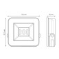 Прожектор светодиодный Elementary 10Вт 6500К IP65 850лм 200-240В ДО PROMO G2 черн. GAUSS 613100310P Прожектор светодиодный Elementary 10Вт 6500К IP65 850лм 200-240В ДО PROMO G2 черн. GAUSS 613100310P