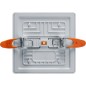Светильник светодиодный 93 486 NLP-S2-18W-865-LED квадрат IP20 NAVIGATOR 93486