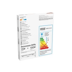 Светильник светодиодный Slim 15Вт 3000К IP20 990лм 220-240В ДВО круг бел. GAUSS 939111115