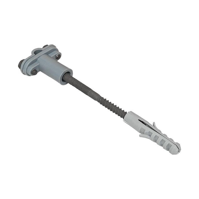 Держатель фасадный пластиковый скручиваемый L100мм EKF lp-44100