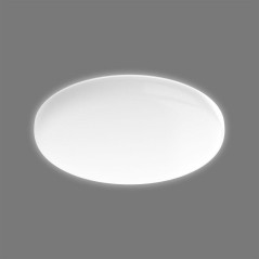 Светильник светодиодный Frameless 24Вт 4000К IP20 2400лм 85-265В d155мм 170х27мм ДВО кругл. встраив. монтажный GAUSS 967511224
