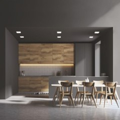 Светильник светодиодный Frameless 9Вт 4000К IP20 900лм 220-240В 90х90мм ДВО квадрат встраив. GAUSS 968511209