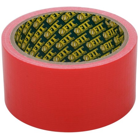 Лента клейкая универсальная армированная "Ductape" 48ммх10м красн. FIT 11772