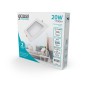 Светильник Elementary Downlight 20Вт 4000К IP20 1700лм 170-260В 170х26 квадрат монтаж бел. LED GAUSS 998420218 Светильник Elementary Downlight 20Вт 4000К IP20 1700лм 170-260В 170х26 квадрат монтаж бел. LED GAUSS 998420218