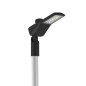 Светильник светодиодный Levante Plaza 50Вт кронштейн 60мм 3000К уличный 1..10V NEMA RAL9005 черн. муар VARTON V1-S1-90660-40U34-