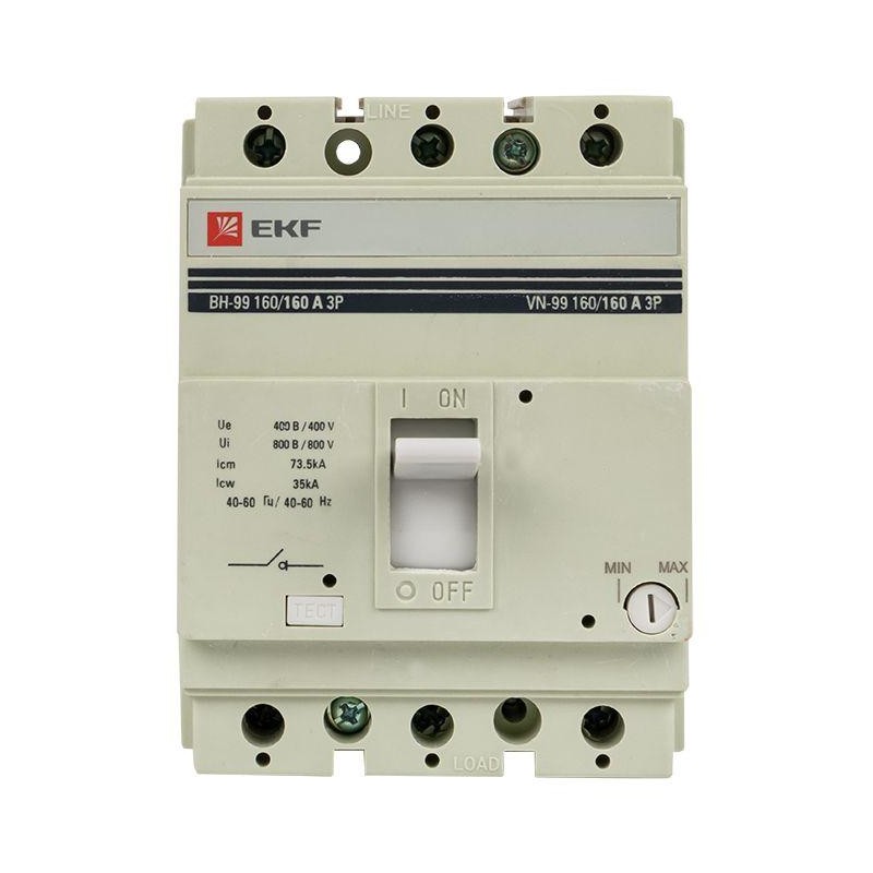 Выключатель нагрузки 3п ВН-99 160/160А EKF sl99-160-160
