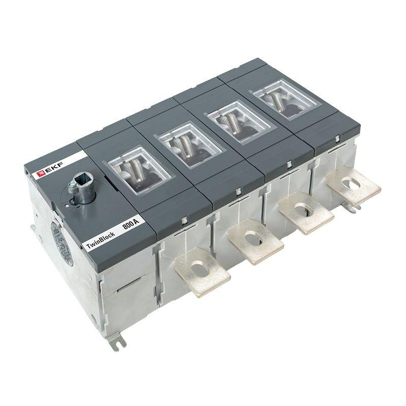 Рубильник 4п 800А без рукоятки управления TwinBlock EKF tb-s-800-4p Рубильник 4п 800А без рукоятки управления TwinBlock EKF tb-s-800-4p