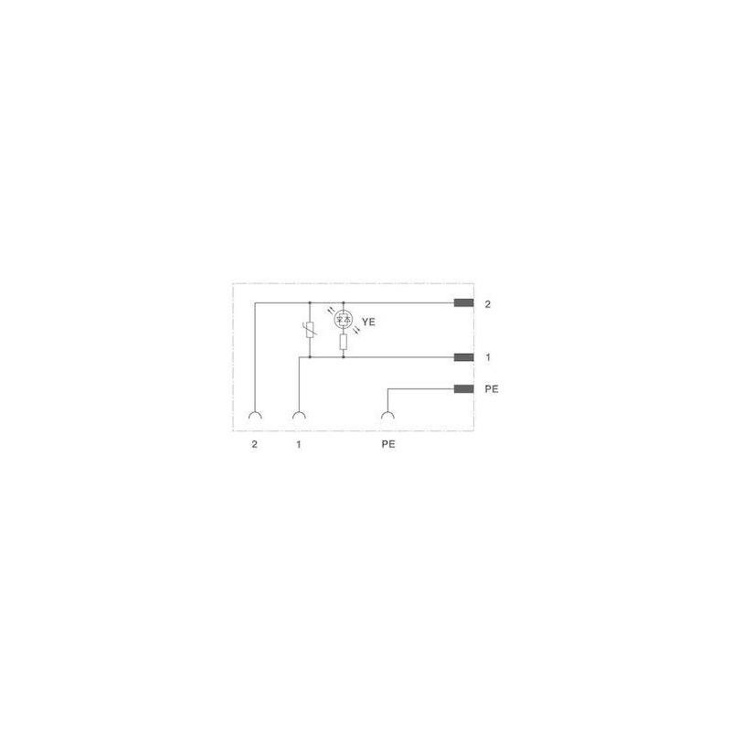 Модуль штекерный для электромагнитного клапана SACC-V-3CON-PG9/A-1L-SV 240В Phoenix Contact 1527935