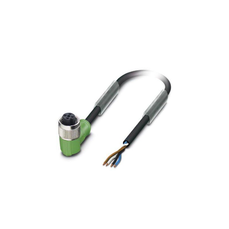 Кабель для датчика/исполнительного элемента SAC-4P-10.0-PUR/M12FR Phoenix Contact 1681389 Кабель для датчика/исполнительного элемента SAC-4P-10.0-PUR/M12FR Phoenix Contact 1681389