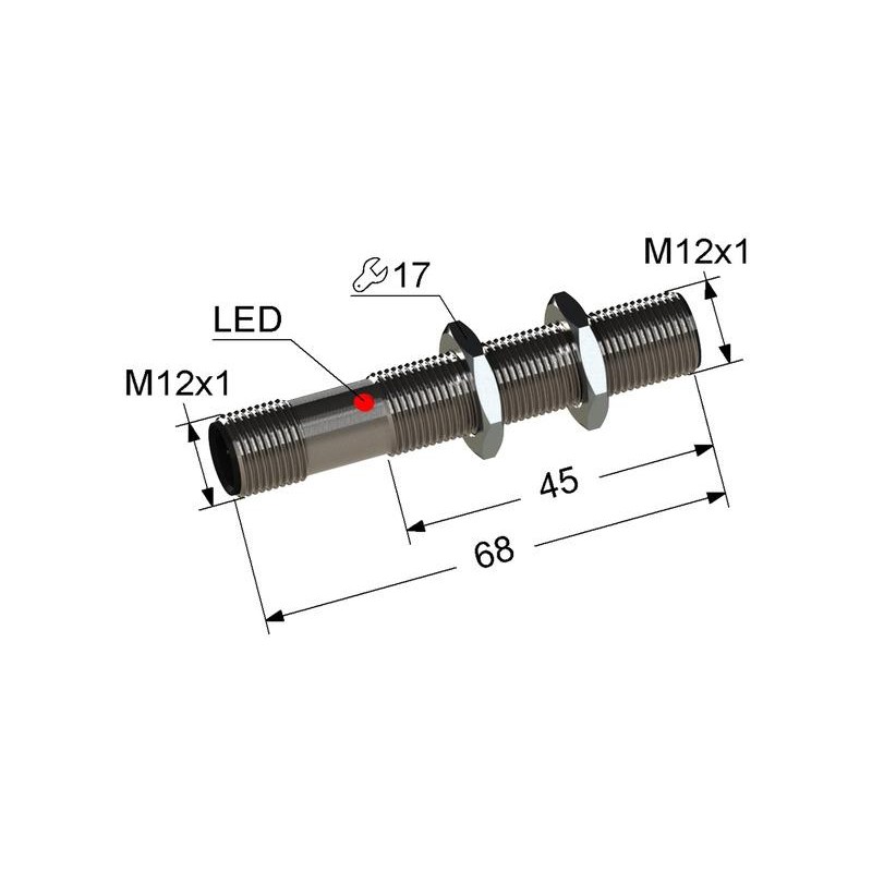 Выключатель бесконтактный PS2-12M68-4B11-C4 Реле и Автоматика A8010-34127142 Выключатель бесконтактный PS2-12M68-4B11-C4 Реле и Автоматика A8010-34127142