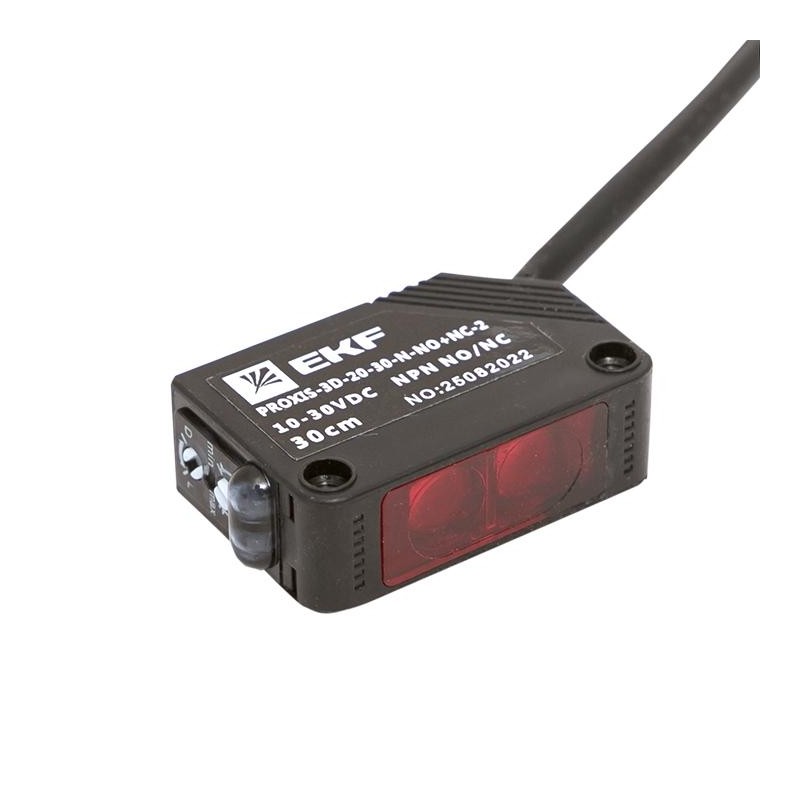 Датчик оптический бесконтактный EKF PROXIS-3D-20-30-N-NO+NC-2