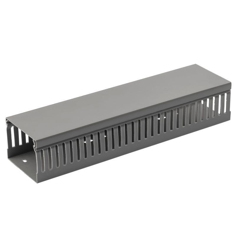 Кабель-канал 60х40 L2000 перфорированный сер. KK-60-40-PERF Эра Б0050776 Кабель-канал 60х40 L2000 перфорированный сер. KK-60-40-PERF Эра Б0050776