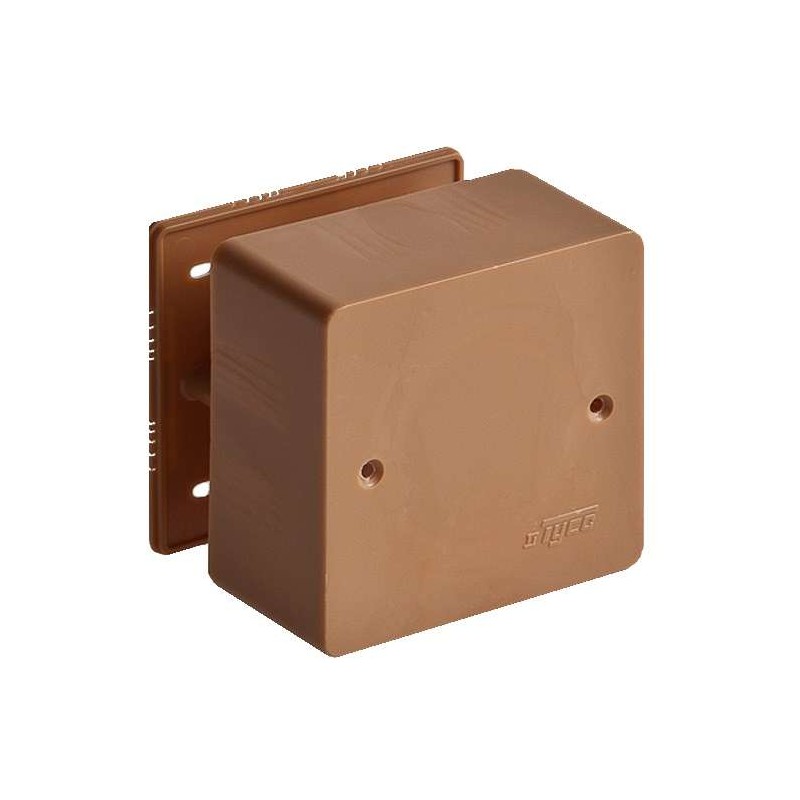Коробка распределительная ОП 79х79х32мм IP40 дуб (темн. основа) Ruvinil 65004-08М Коробка распределительная ОП 79х79х32мм IP40 дуб (темн. основа) Ruvinil 65004-08М