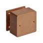 Коробка распределительная ОП 79х79х32мм IP40 дуб (темн. основа) Ruvinil 65004-08М Коробка распределительная ОП 79х79х32мм IP40 дуб (темн. основа) Ruvinil 65004-08М