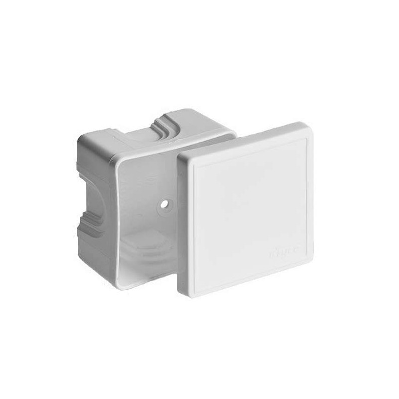 Коробка распределительная ОП 70х70х40мм IP40 бел. Ruvinil 65006Б