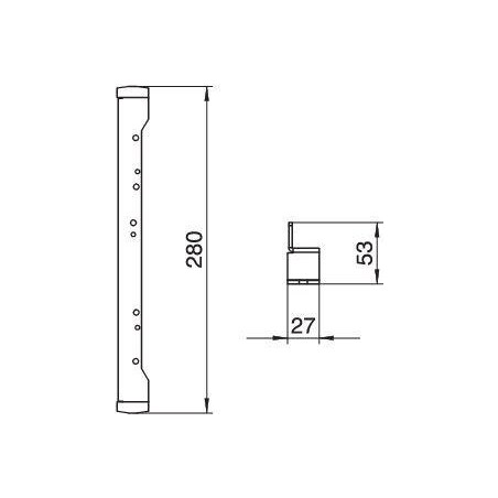 Угол направляющий для монтаж. основания NW250-3 QK OBO 7410540