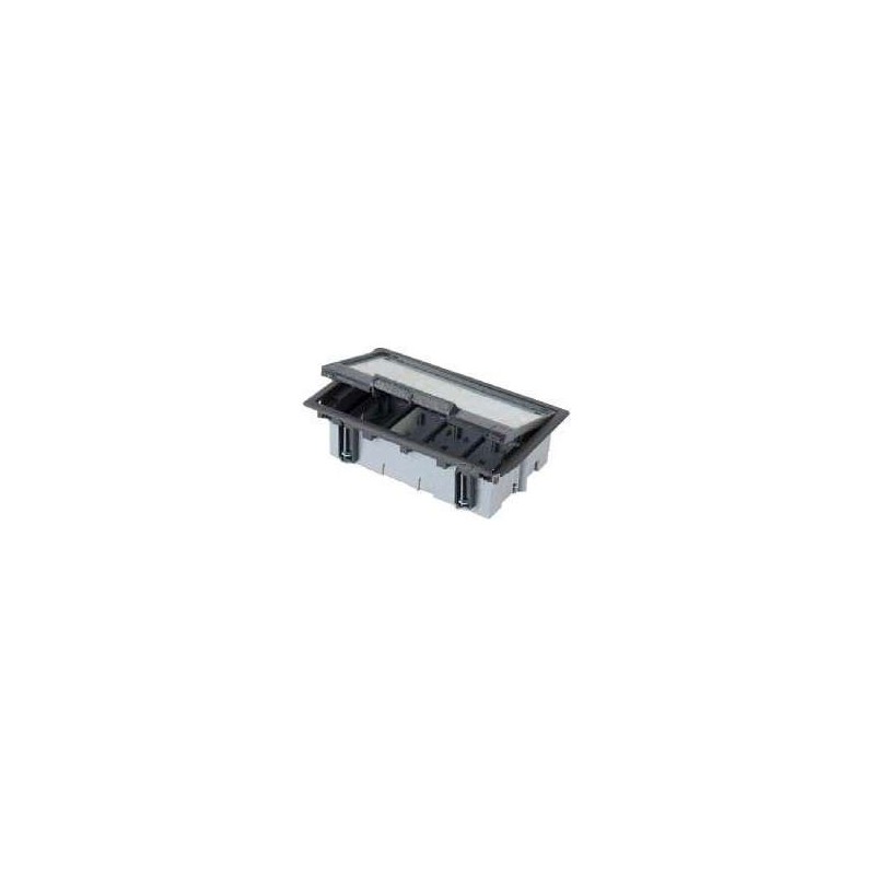 Лючок 3 S-мод. Simon Connect черн. SF370-14