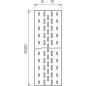 Пластина для усил. лотка H300 ELB-L 30 FS (дл.3м) OBO 6103251 Пластина для усил. лотка H300 ELB-L 30 FS (дл.3м) OBO 6103251