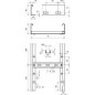 Лоток лестничный 300х60 L3000 сталь 1.5мм LG 630 VS 3 FT гор. оцинк. OBO 6208566 Лоток лестничный 300х60 L3000 сталь 1.5мм LG 630 VS 3 FT гор. оцинк. OBO 6208566