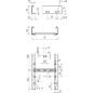 Лоток лестничный 300х60 L6000 сталь 1.5мм LG 630 NS 6 FT OBO 6208606 Лоток лестничный 300х60 L6000 сталь 1.5мм LG 630 NS 6 FT OBO 6208606