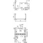 Лоток лестничный 200х110 L6000 сталь 1.5мм LG 112 VS 6 FS OBO 6216442