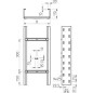 Лоток лестничный 300х110 L6000 сталь 2мм WKLG 1130 FT OBO 6311063 Лоток лестничный 300х110 L6000 сталь 2мм WKLG 1130 FT OBO 6311063