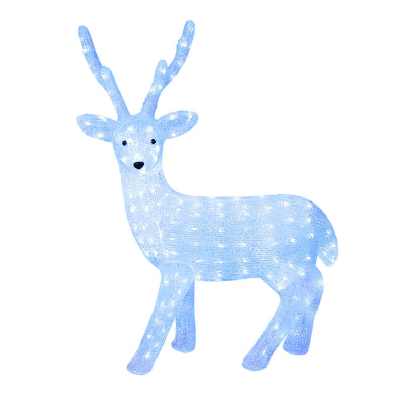 Гирлянда светодиодная "Олень-1" ULD-M6393-200/STA WHITE IP20 DEER-1 200LED 63х36х93см IP20 бел. Uniel 11036 Гирлянда светодиодная "Олень-1" ULD-M6393-200/STA WHITE IP20 DEER-1 200LED 63х36х93см IP20 бел. Uniel 11036