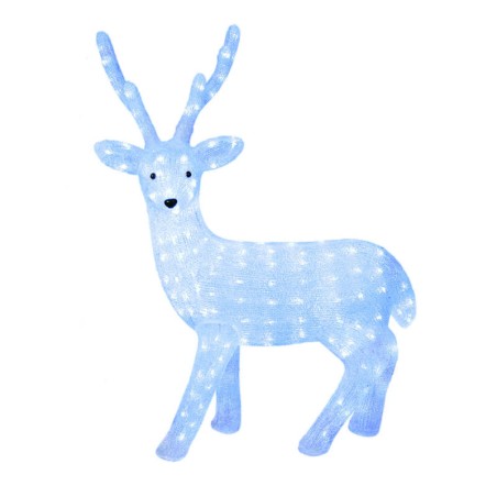 Гирлянда светодиодная "Олень-1" ULD-M6393-200/STA WHITE IP20 DEER-1 200LED 63х36х93см IP20 бел. Uniel 11036