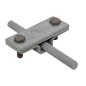 Держатель кровельный для полосы HZ EKF lp-31540-3 Держатель кровельный для полосы HZ EKF lp-31540-3