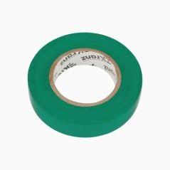 Изолента ПВХ 0.13х15мм 25м зеленая (уп.5шт) Kranz KR-09-2103