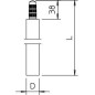 Стержень заземл. оцинк. d25х1500мм 219 25 ST FT (дл.1.5м) OBO 5000769 Стержень заземл. оцинк. d25х1500мм 219 25 ST FT (дл.1.5м) OBO 5000769