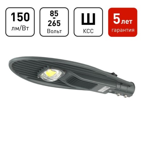 Светильник светодиодный SPP-5-60-5K-W 60Вт 6600лм 5000К IP65 ДКУ консольный ЭРА Б0029441
