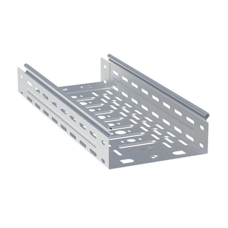 Лоток листовой перфорированный 100х500 L2000 1мм INOX EKF L10050001-INOX