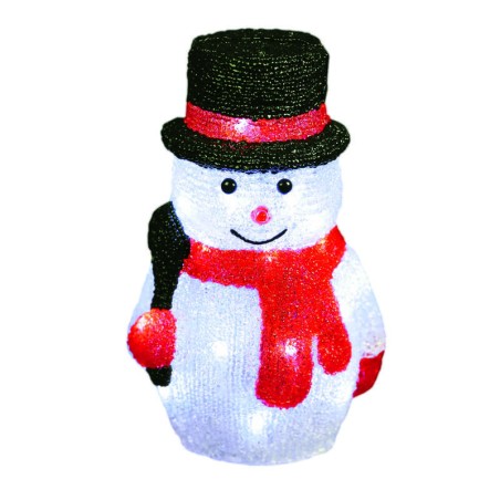 Гирлянда светодиодная "Снеговик-3" ULD-M1827-030/STA WHITE SNOWMAN-3 30 LED 18х15х27см бел. IP20 Uniel 11034