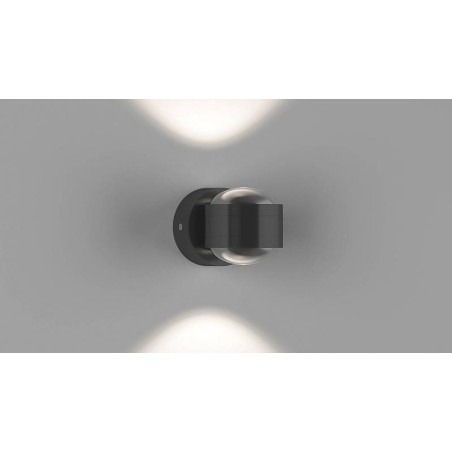 Бра двухстороннее GW-095-2-6-BL-NW 6Вт 4500К IP20 поворотн. с линзой LUPA D черн. DesignLed 00-00001565