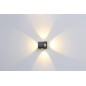 Бра четырехстороннее KVAD 92GW-9092-4-BL-WW 4Вт 3000К IP20 черн. DesignLed 00-00002083