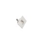 Бра GW-S612-1-SL-NW 1Вт 4500К IP54 встраив. для подсветки лестницы/пола FLOOR S серебр. DesignLed 00-00001570